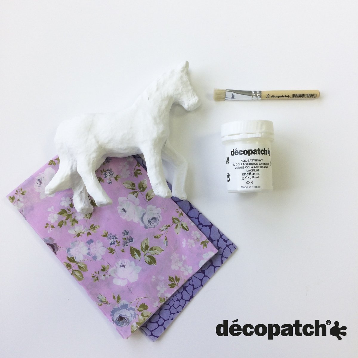 Ludimo | 20200 3609510350222-mini-kit-decopatch---cheval