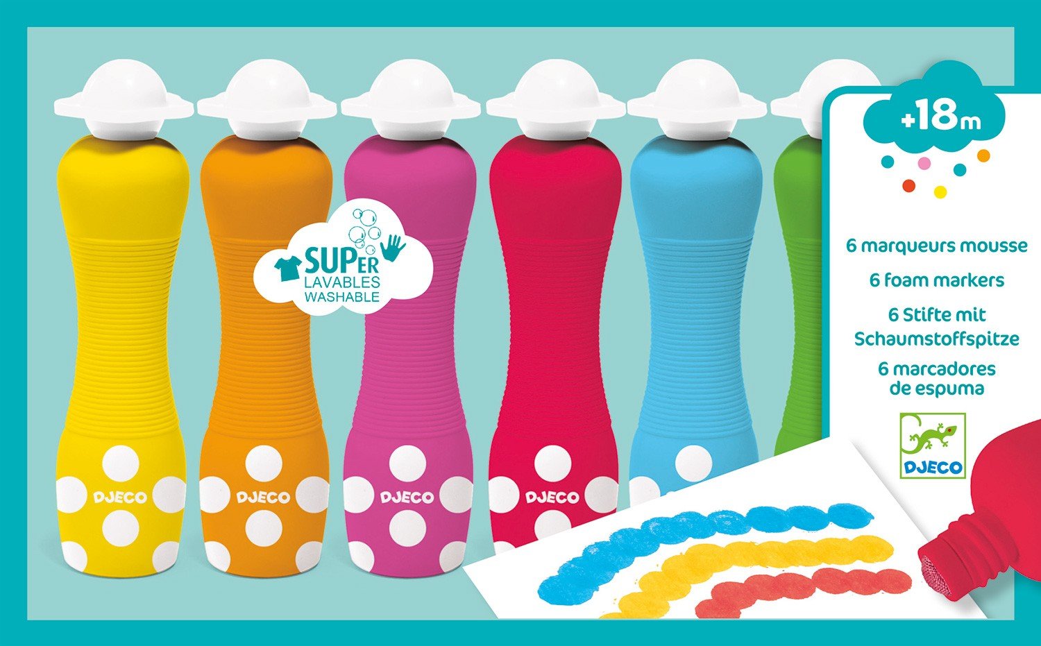 3070900090026-6-marqueurs-mousse-gros-pois