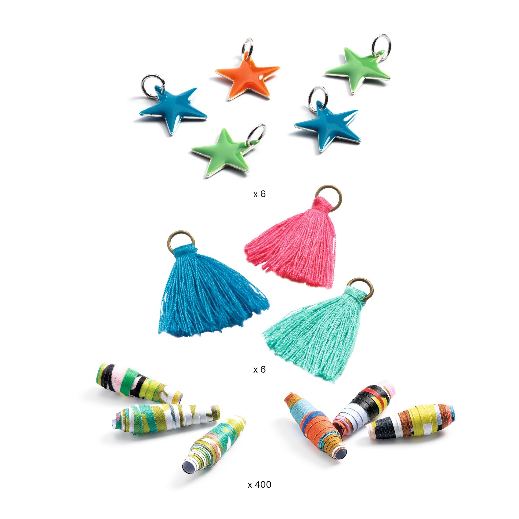 Ludimo | 58155-1 3070900079717-perles-de-papier-et-bracelets-a-creer---do-it-yourself