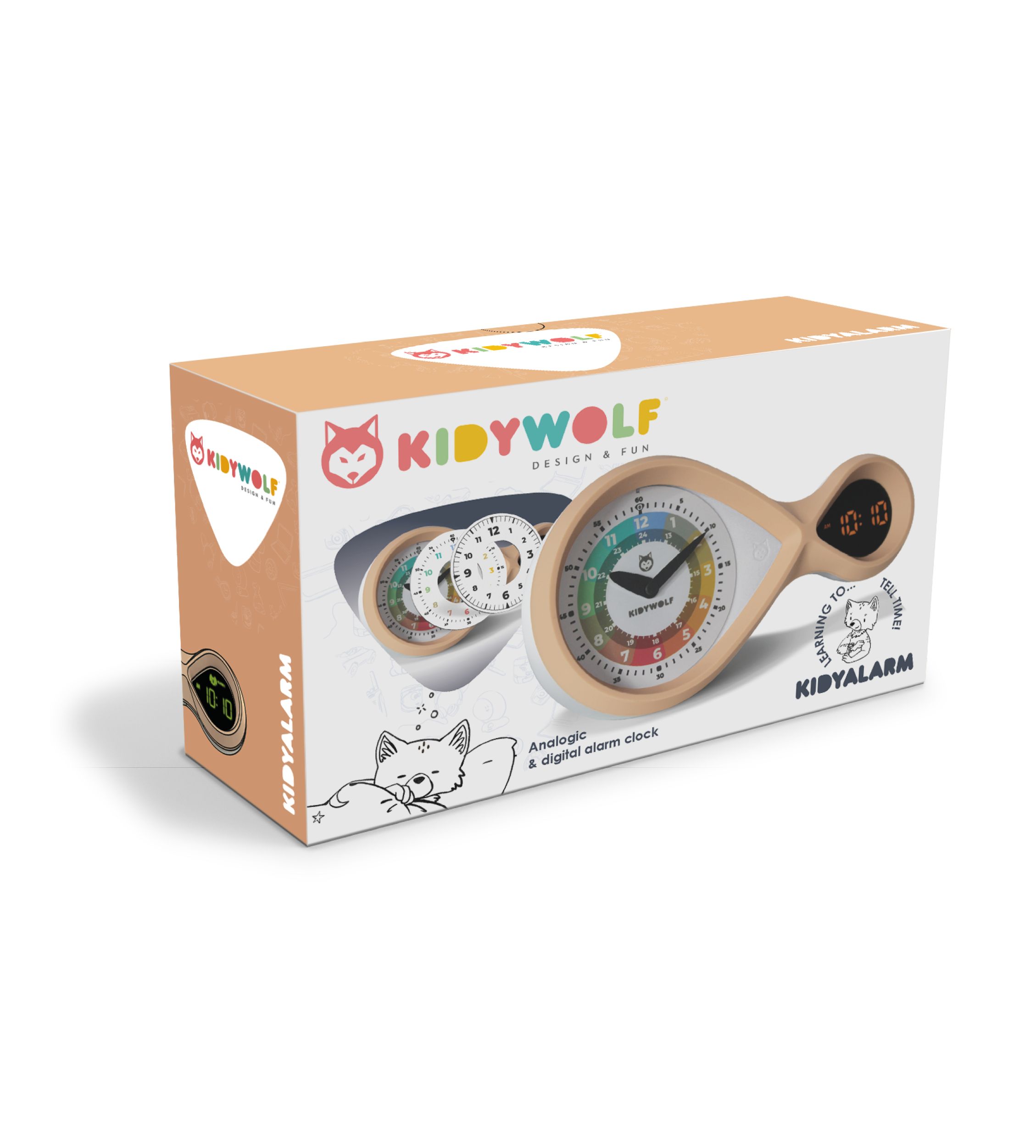 Ludimo | 78908 5407009180378-kidyalarm---reveil-educatif-bronze