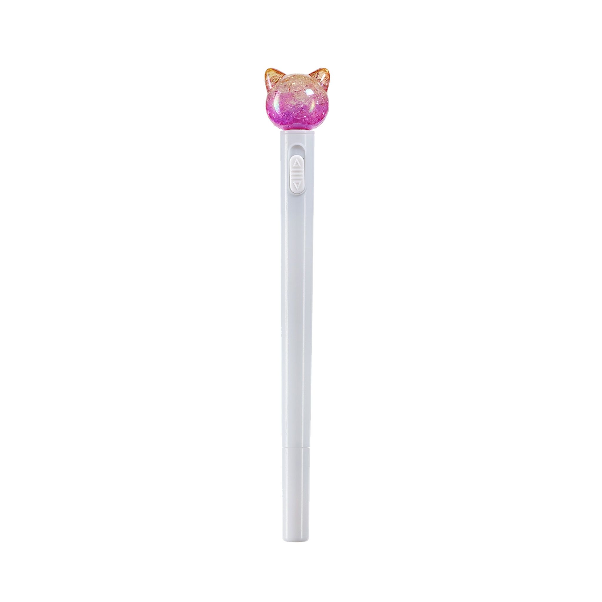 8422593118986-stylo-bille-lumineux---chat-blanc