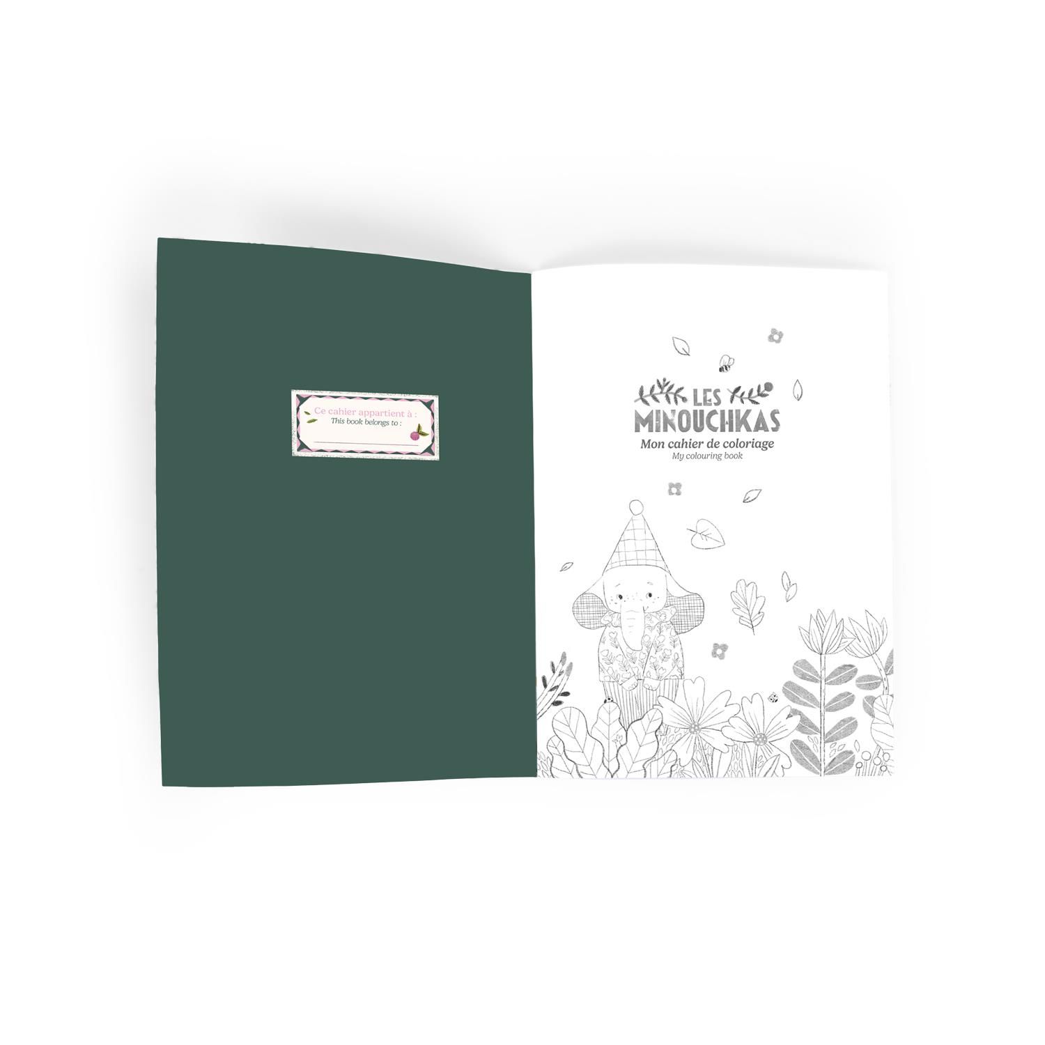 Ludimo | 86765 3575676816004-cahier-de-coloriage---les-minouchkas