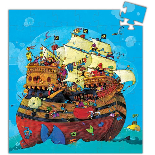 3070900072411-puzzle-silhouette---le-bateau-de-barberousse-54-pcs