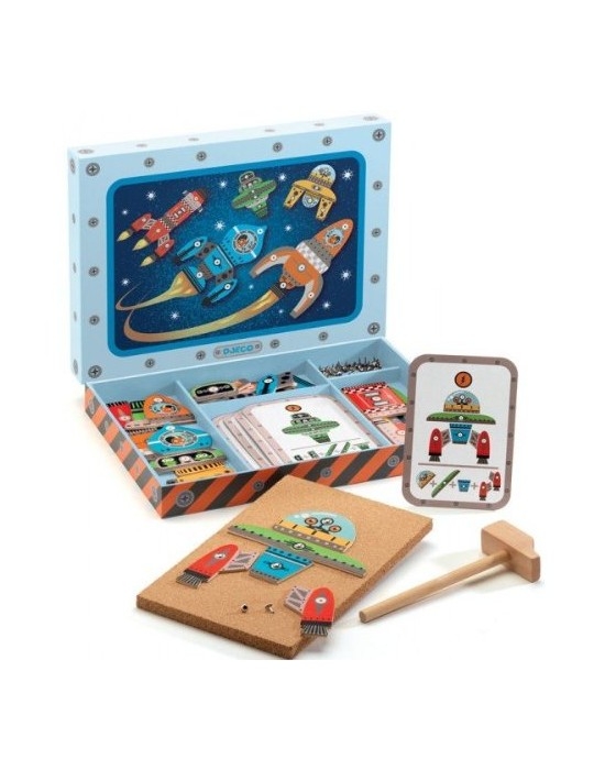 Ludimo | 33051 3070900066427-tap-tap-space---jeu-de-clous