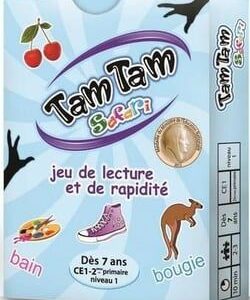 9791091185066-tam-tam-safari---jeu-de-lecture-et-de-rapidite