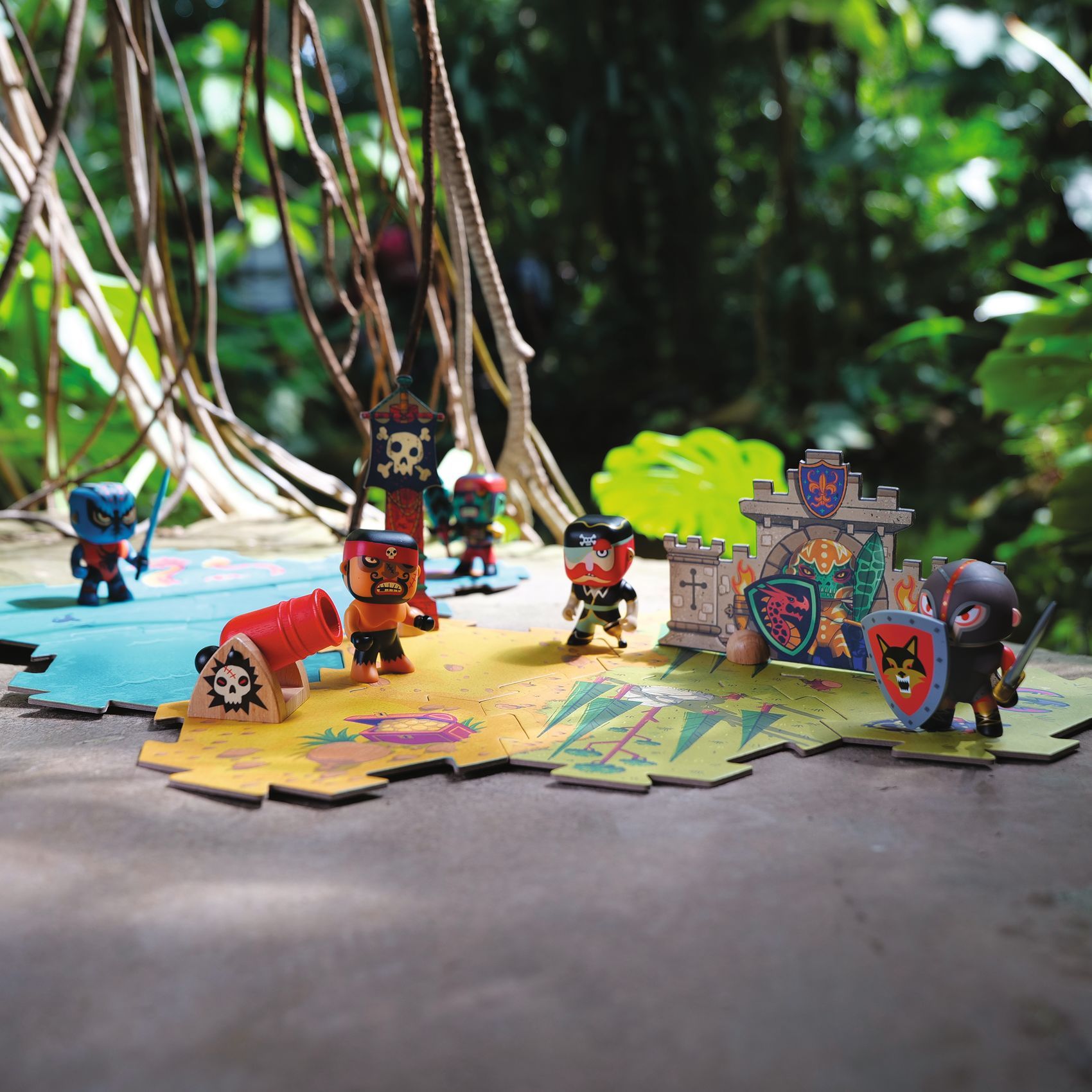 Ludimo | 86598 3070900068476-arty-toys---puzzle-geant-bataille