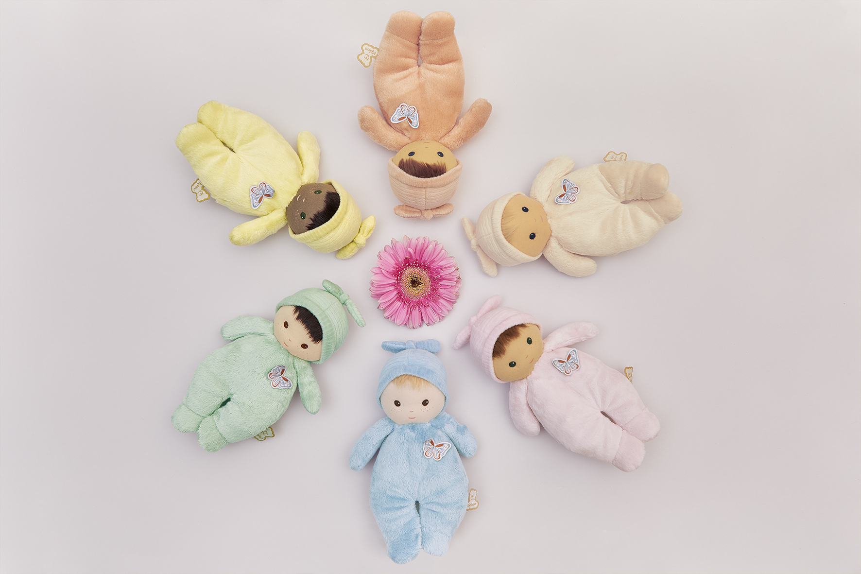 Ludimo | 89600 3666502220055-tendre-bebe---poupon-en-tissu-camelia