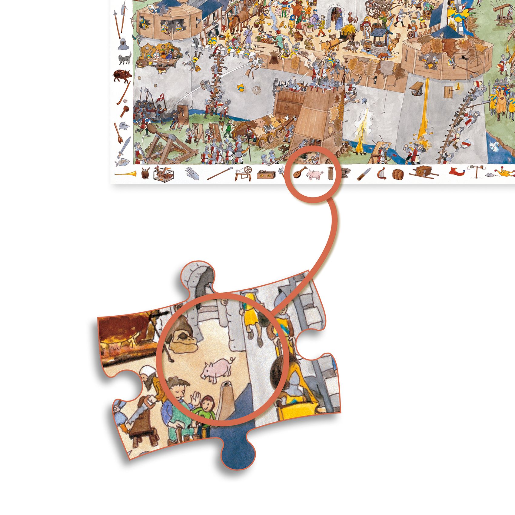 3070900075030-puzzle-observation-100pcs---chateau-fort
