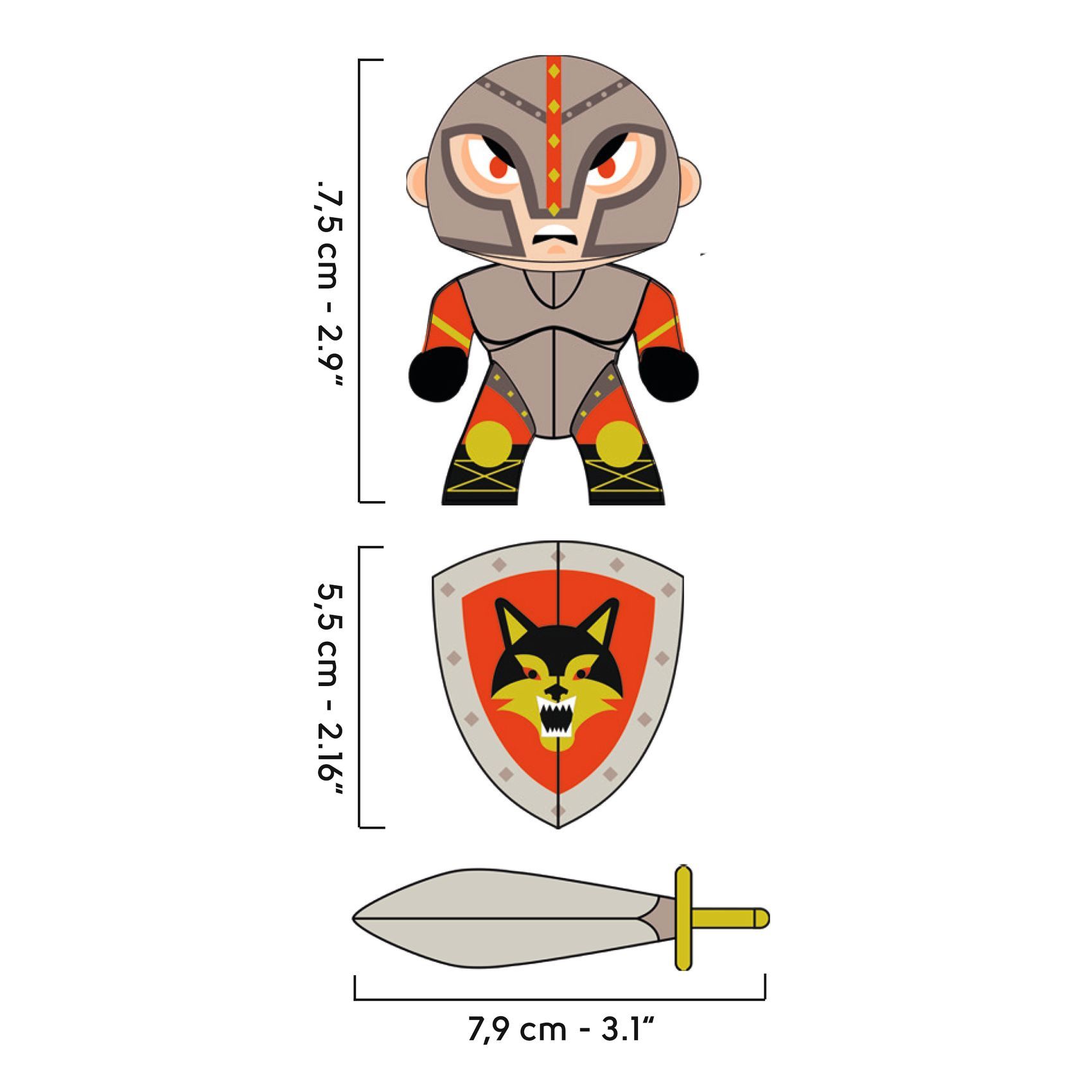 3070900067356-djeco-arty-toys-flow-knight--figurine-chevalier-articulee-des-4-ans