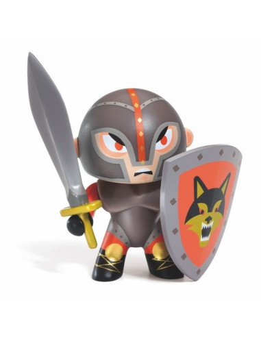 3070900067356-djeco-arty-toys-flow-knight--figurine-chevalier-articulee-des-4-ans