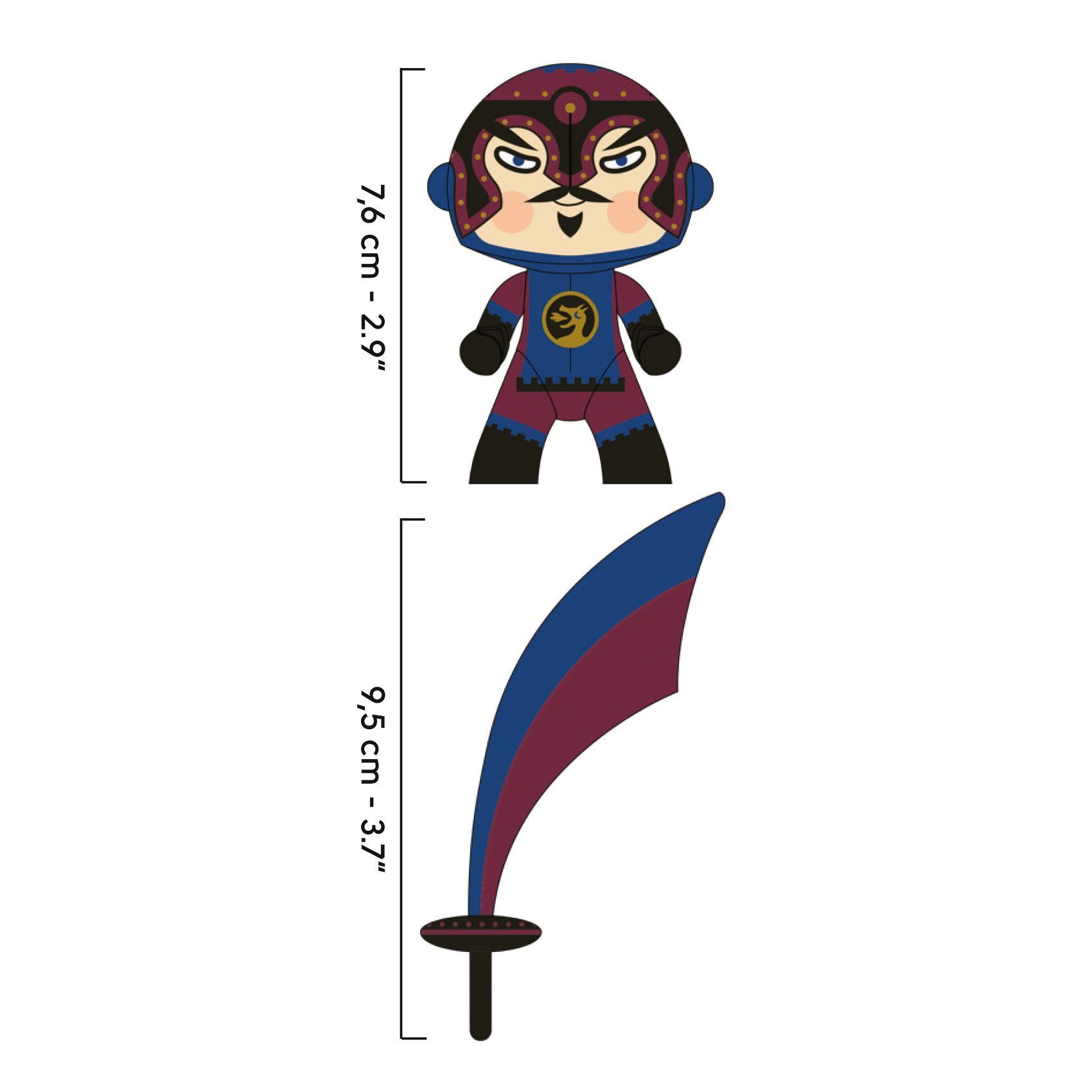 3070900067479-djeco-arty-toys-ninjo--figurine-chevalier-ninja-articulee-des-4-ans