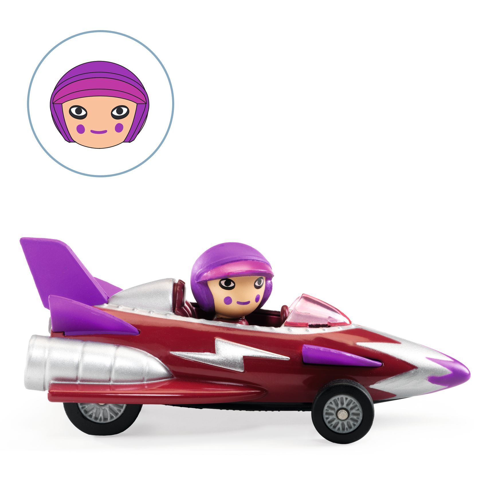 3070900054837-djeco-crazy-motors-miss-burgundy--voiture-fusee-des-3-ans