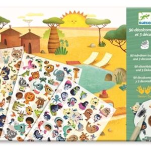 3070900095601-90-decalcomanies-savane-desert-et-pole-nord--djeco--activite-creative-enfants-des-4-ans
