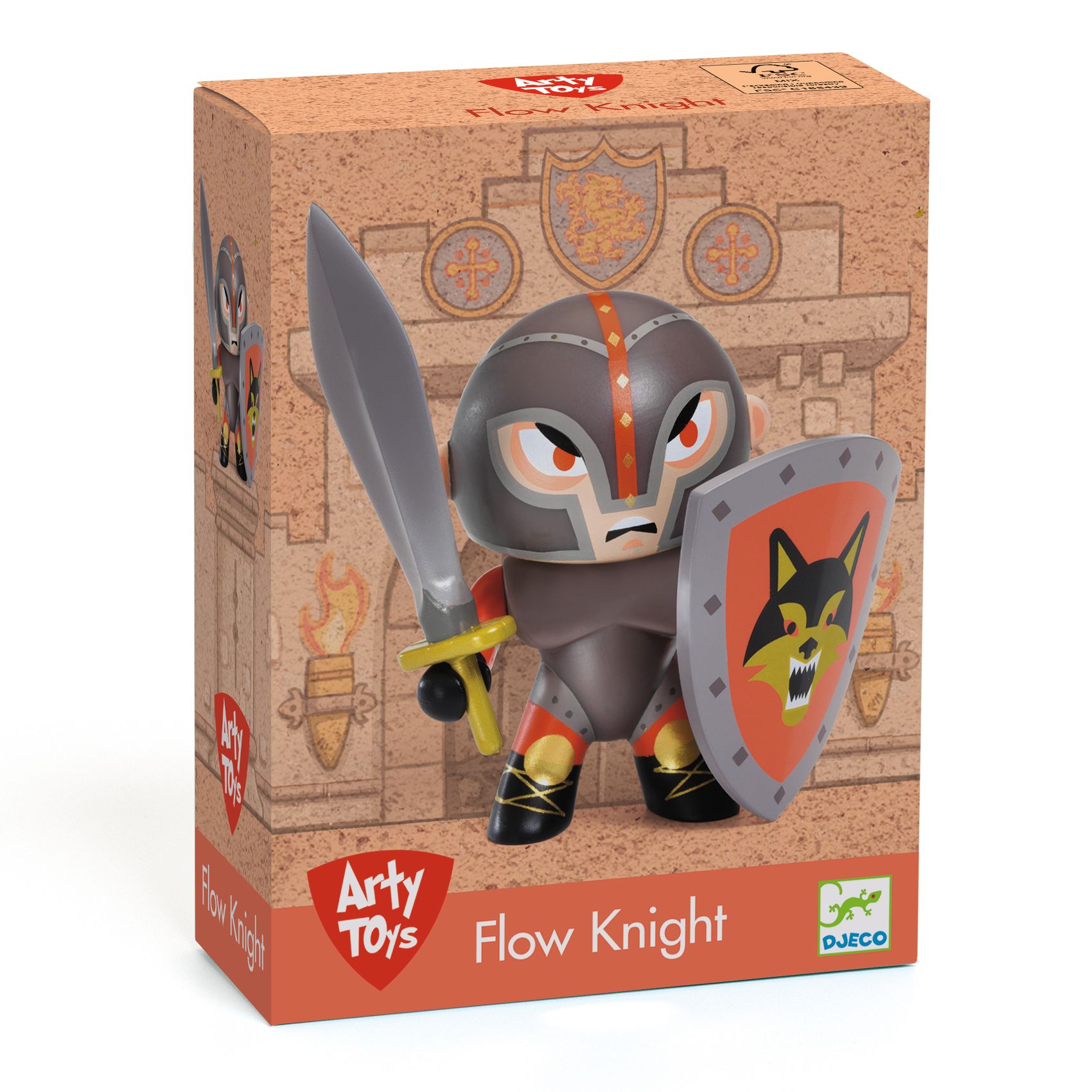 3070900067356-djeco-arty-toys-flow-knight--figurine-chevalier-articulee-des-4-ans