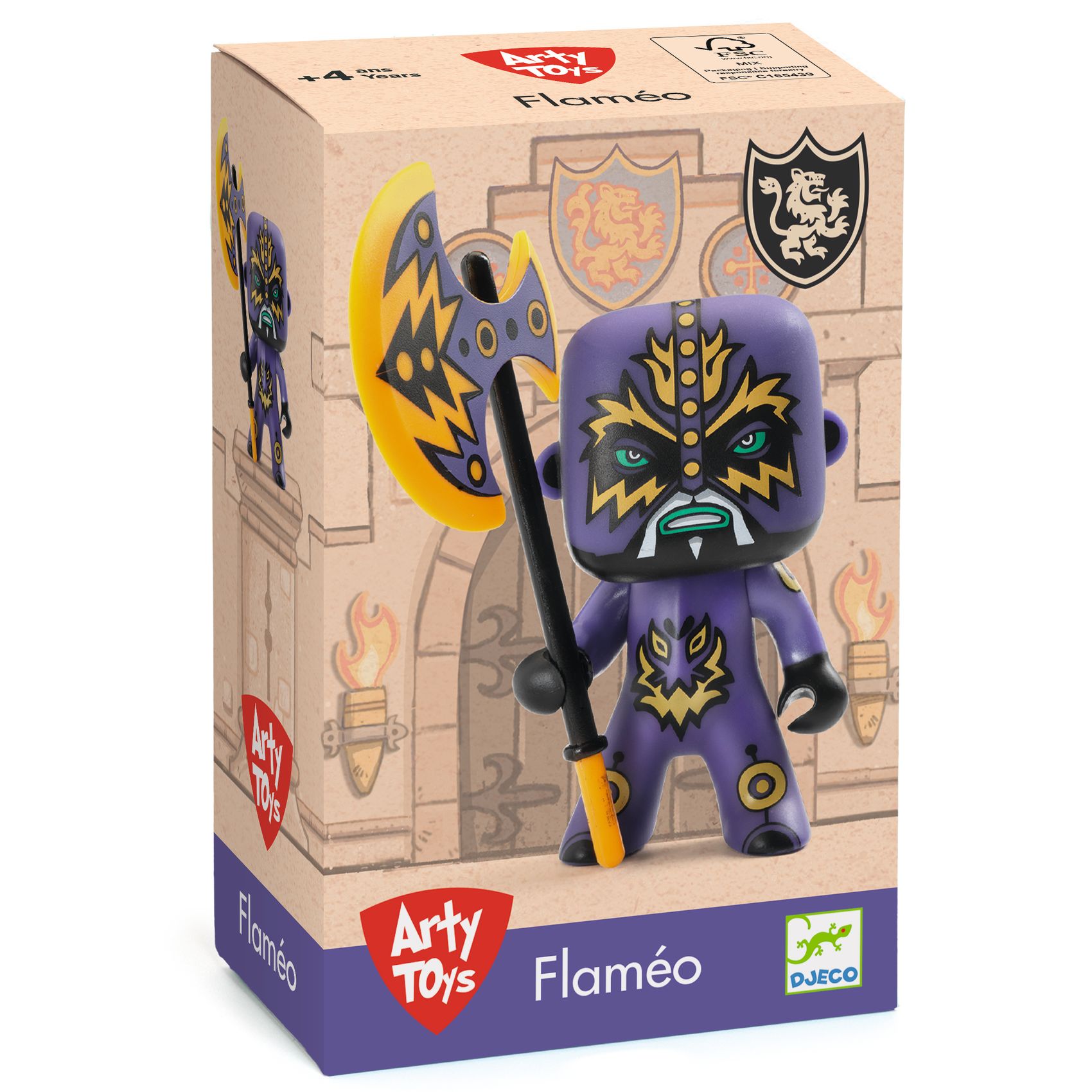 3070900069145-djeco-arty-toys-flameo--figurine-chevalier-articulee-des-4-ans