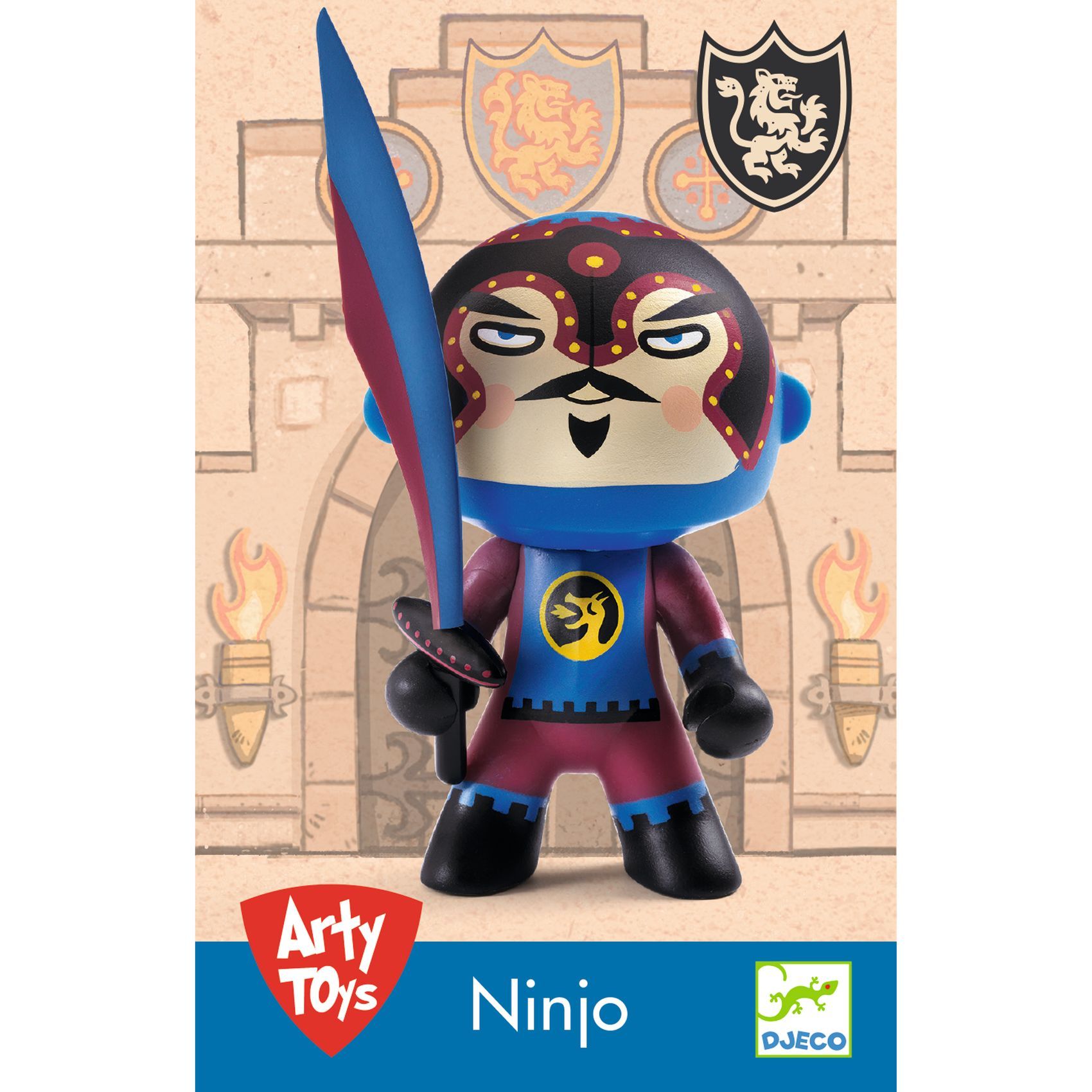 3070900067479-djeco-arty-toys-ninjo--figurine-chevalier-ninja-articulee-des-4-ans