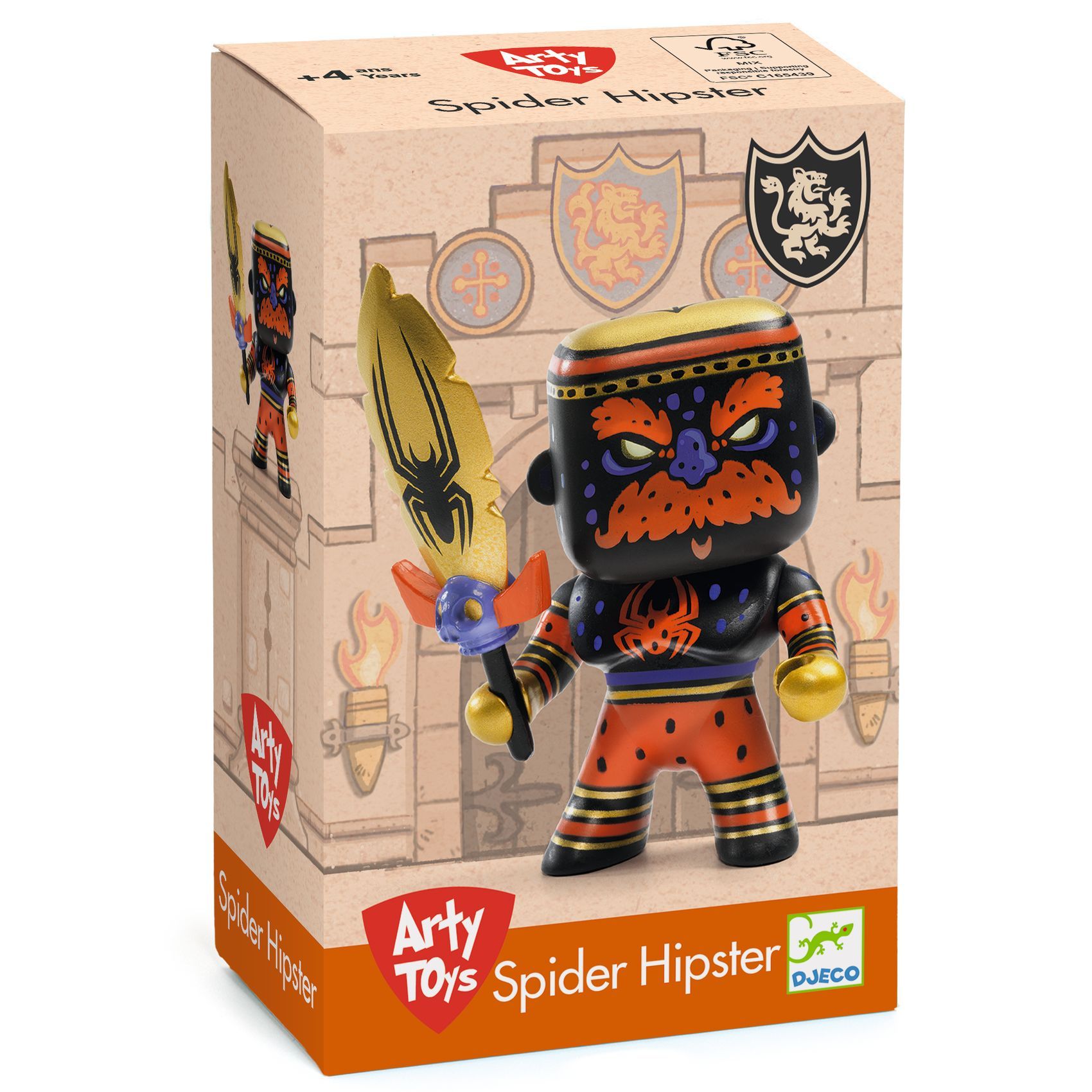 3070900068452-djeco-arty-toys-hipster-spider--figurine-pirate-articulee-des-4-ans