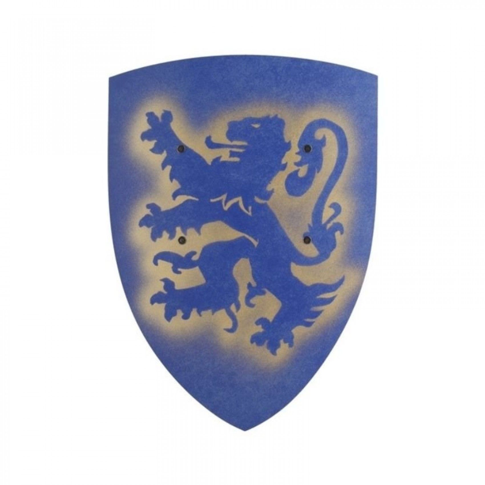 4260117182235-bouclier-lion-bergisch-bleu-en-bois-27-x-37-cm---vah-spielzeugmanufaktur