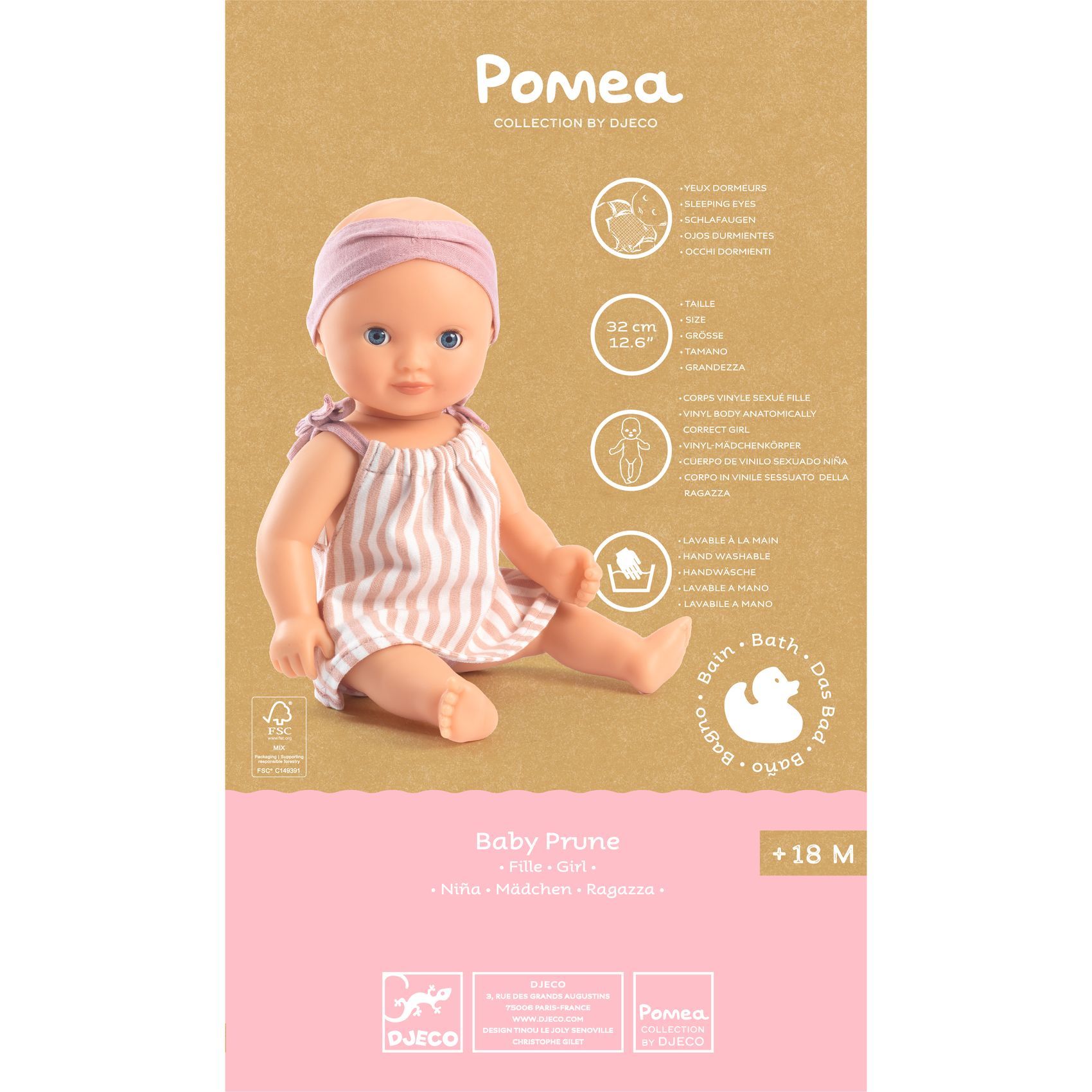 3070900078826-poupee-baby-prune-djeco--bebe-baigneur-32-cm-des-18-mois