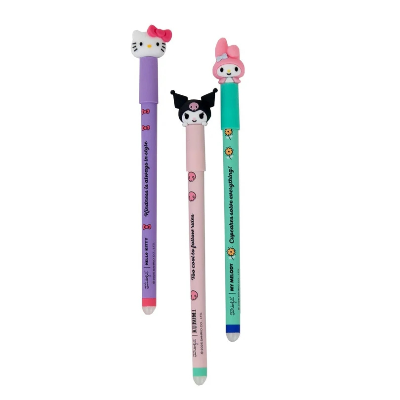 8445641069887-lot-de-3-stylos-effacables-bo-bo--hello-kitty-and-friends--poule-coq-et-canard