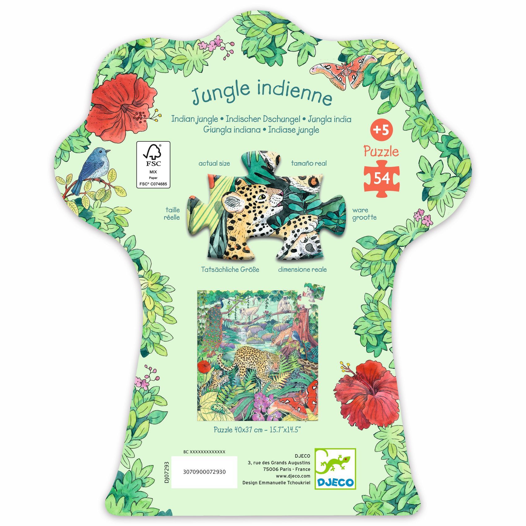 3070900072930-puzzle-jungle-indienne-54-pieces-djeco--puzzle-silhouette-des-5-ans