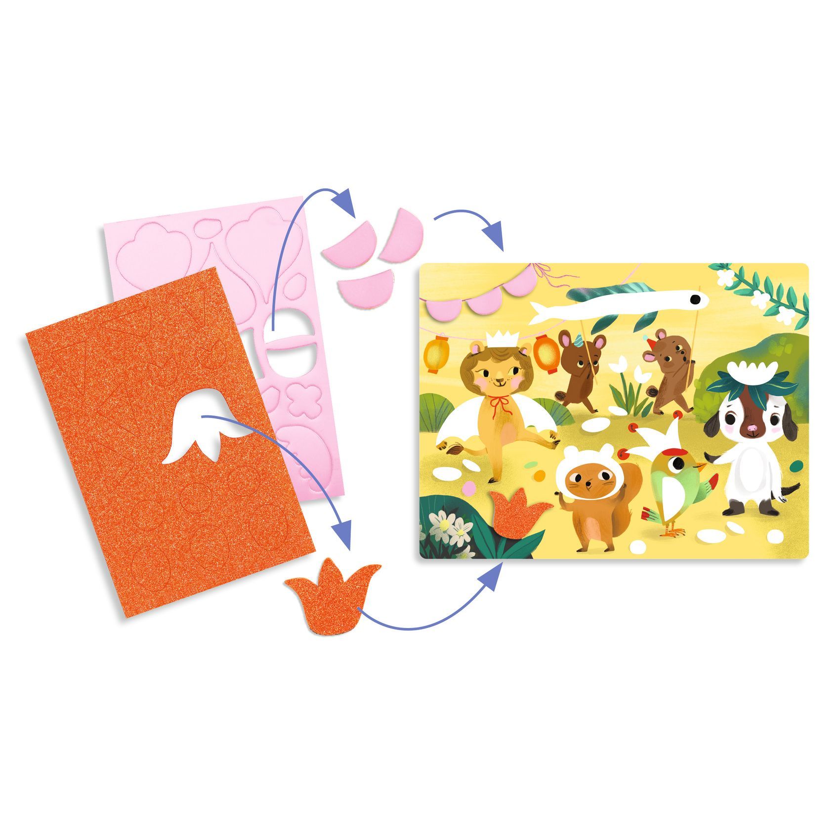 3070900000674-collage-de-mousses-fetes-scintillantes-djeco--activite-creative-des-3-ans