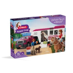 4069111086774-van-et-pick-up-horse-club-schleich--ensemble-lakeside-truck-avec-remorque-et-chevaux