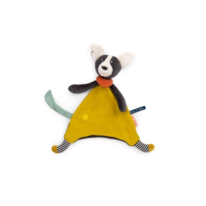 3575676840054-doudou-puce-jaune-moulin-roty--puce--pilou--doudou-plat-avec-attache-tetine