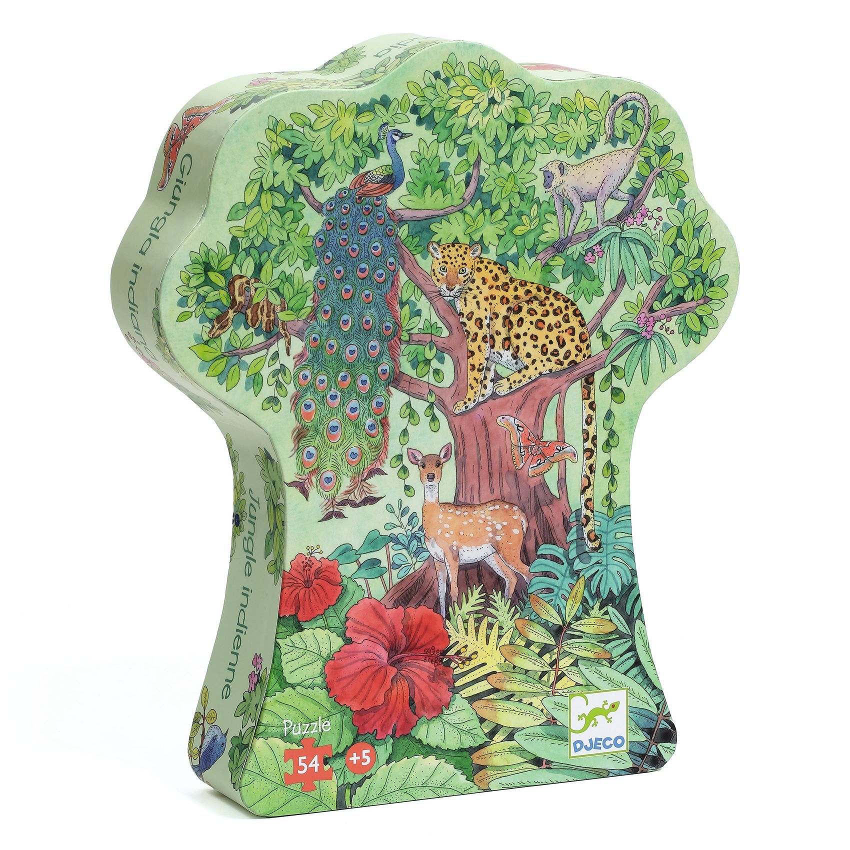 3070900072930-puzzle-jungle-indienne-54-pieces-djeco--puzzle-silhouette-des-5-ans
