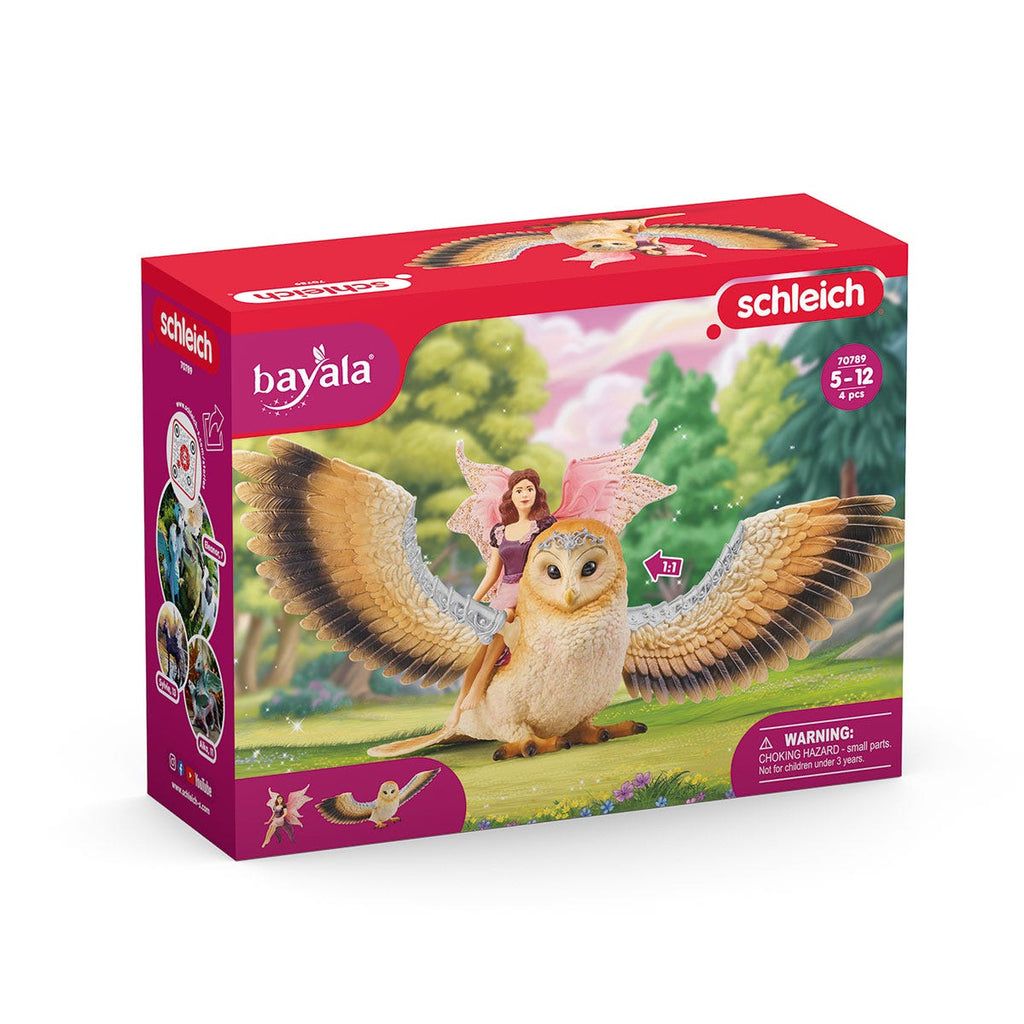 4059433570600-elfe-sur-chouette-scintillante---schleich-bayala