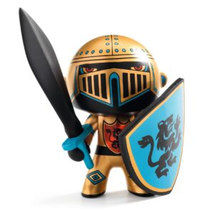 3070900068544-knight-azur-djeco-arty-toys-dj06854--figurine-chevalier-articulee-avec-epee-et-bouclier