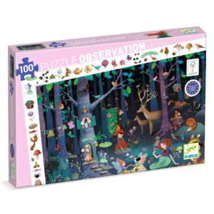 3070900075047-puzzle-observation-la-foret-enchantee-100-pieces-djeco--dj07504