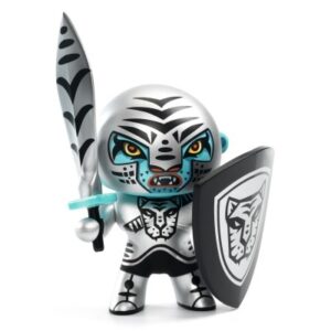 3070900069138-figurine-arty-toys-furioso-djeco--guerrier-articule-avec-epee-et-bouclier