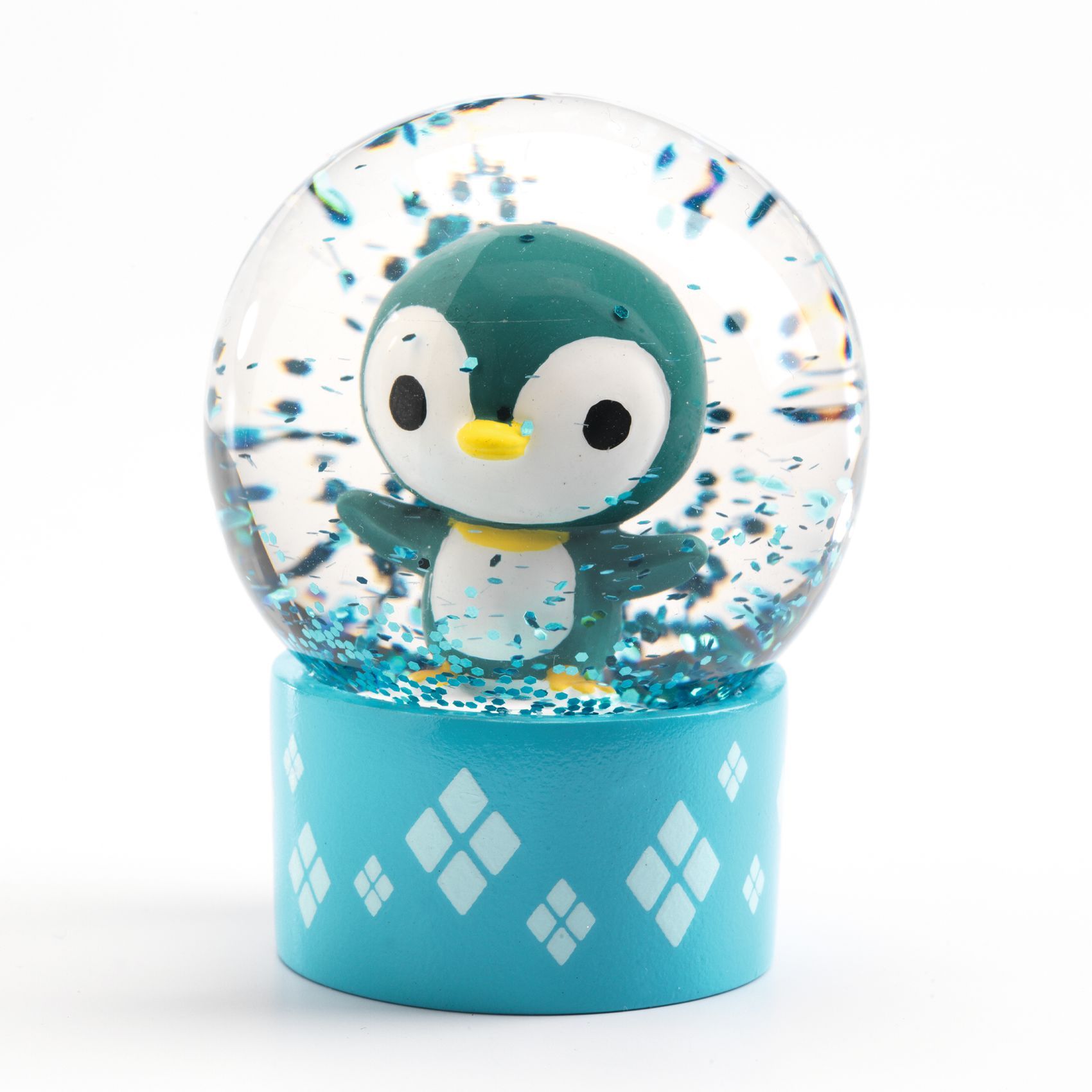 2000097936815-mini-boule-a-neige-pingouin-djeco--globe-a-paillettes-so-wild