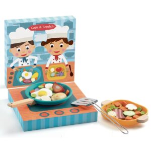 3070900055025-cook--scratch-djeco--cuisine-en-bois-avec-poele-et-aliments