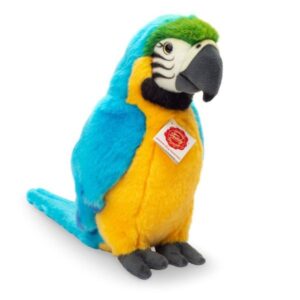 4004510941675-peluche-perroquet-ara-bleu-et-jaune-26-cm-teddy-hermann