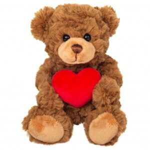 4004510913306-peluche-ours-marron-avec-coeur-20-cm-teddy-hermann