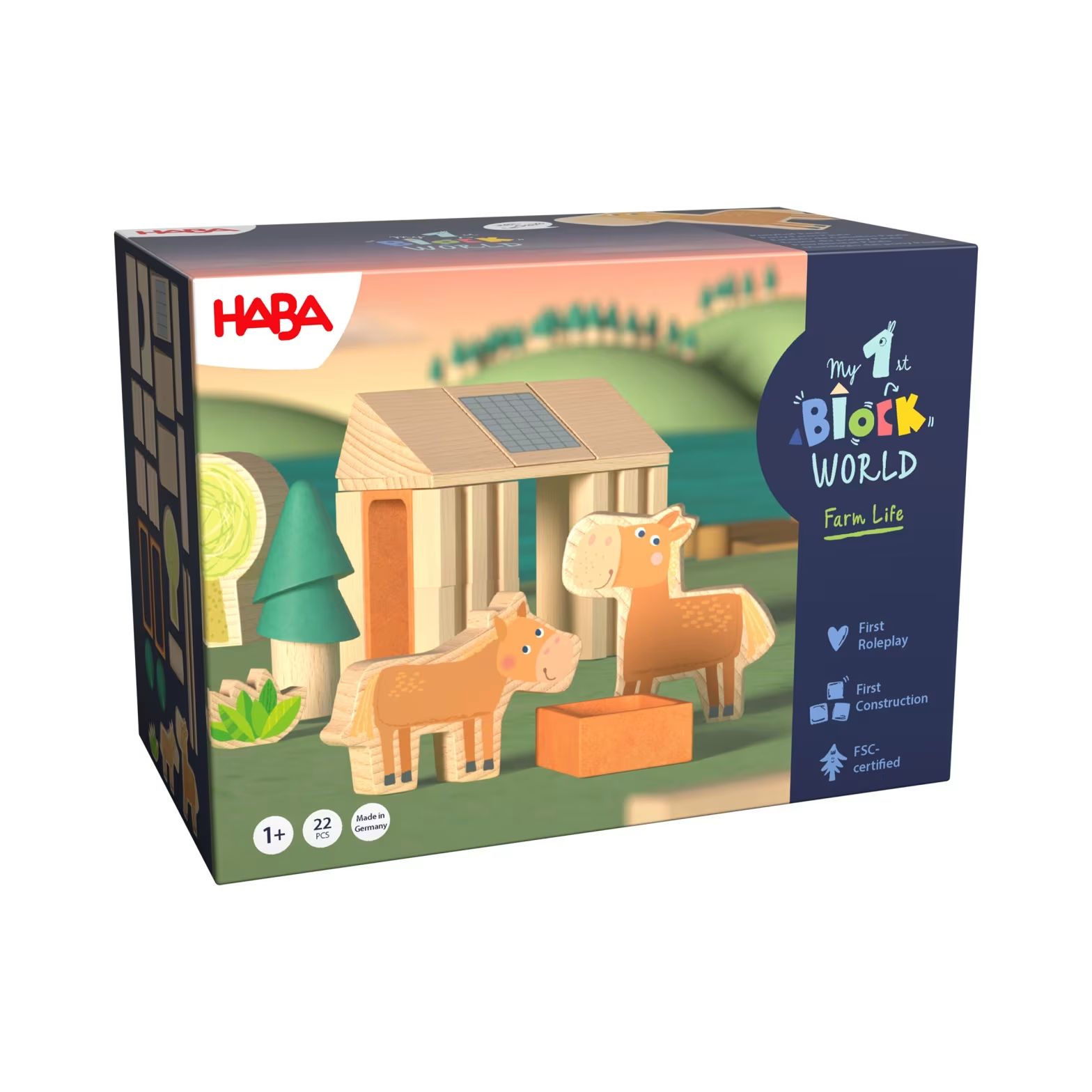 4010168297484-haba--my-1st-block-world--la-ferme-de-poneys-de-paula--22-pieces--des-1-an
