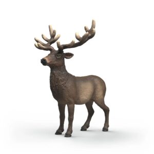 4069111447452-elan-damerique-schleich--figurine-realiste-animal-sauvage-des-3-ans