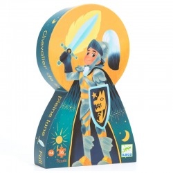 3070900072374-le-chevalier-de-la-pleine-lune--36-pieces--puzzle-silhouette-djeco-des-4-ans