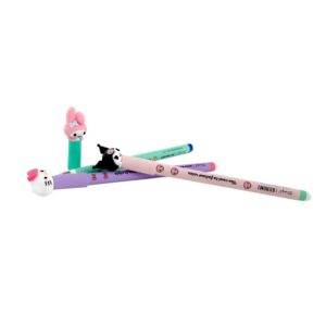 8445641069887-lot-de-3-stylos-effacables-bo-bo--hello-kitty-and-friends--poule-coq-et-canard
