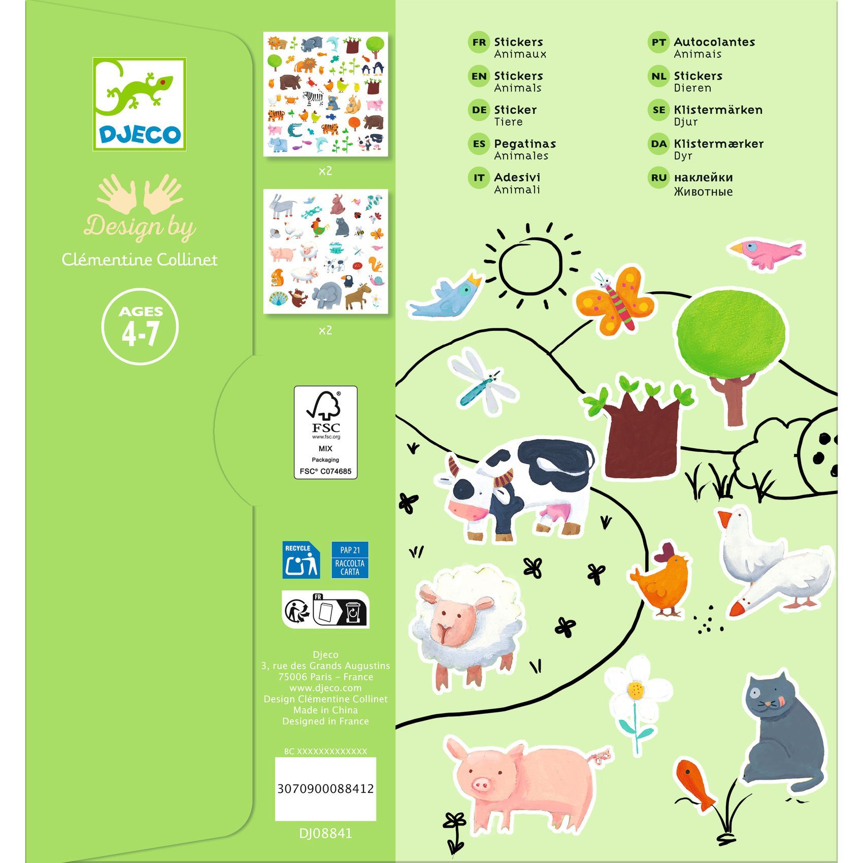 3070900088412-160-stickers-animaux