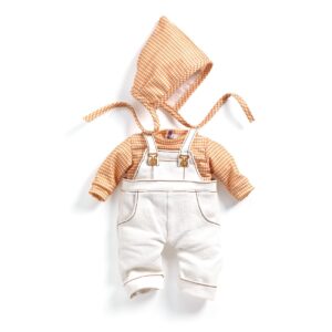 3070900077324-tenue-cannelle-pomea-djeco--vetement-pour-poupee-28-a-34-cm
