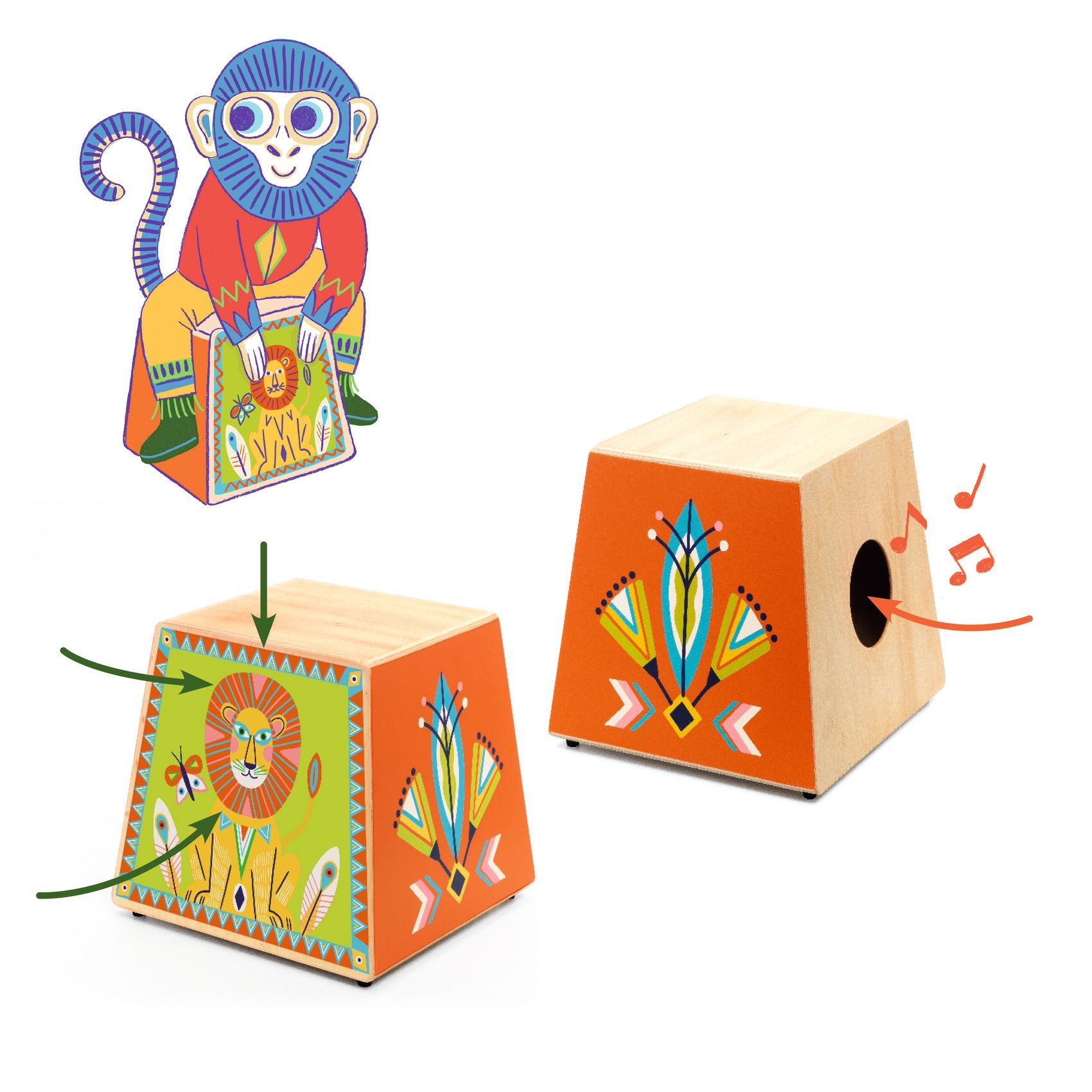 3070900060142-cajon-animambo--djeco--instrument-de-musique-enfant-en-bois-des-4-ans