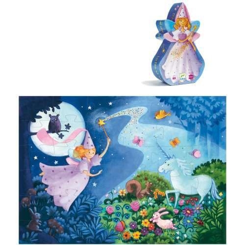3070900072251-puzzle-la-fee-et-la-licorne-djeco--puzzle-silhouette-36-pieces-des-4-ans