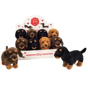 4004510919957-peluche-teckel-debout-21-cm-teddy-hermann--coloris-assortis