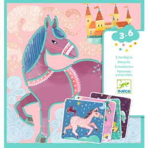 3070900089150-pochoirs-chevaux--activite-dessin-djeco-des-4-ans