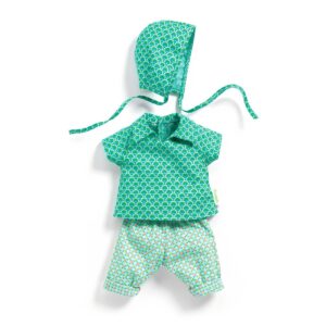 3070900077553-tenue-zazen-pomea-djeco-x-petit-pan--vetement-pour-poupee-30-a-34-cm