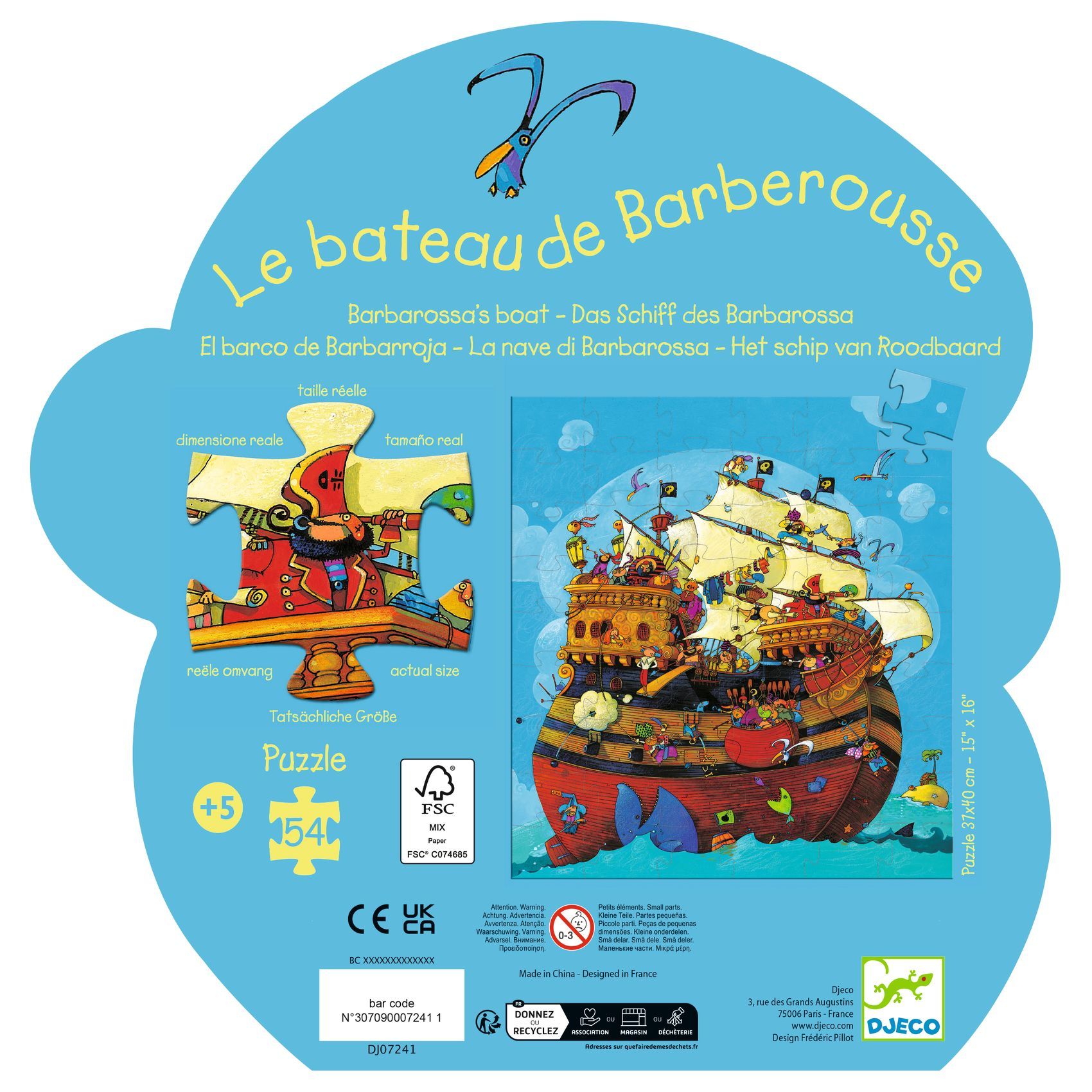 3070900072411-le-bateau-de-barberousse--puzzle-54-pieces--djeco