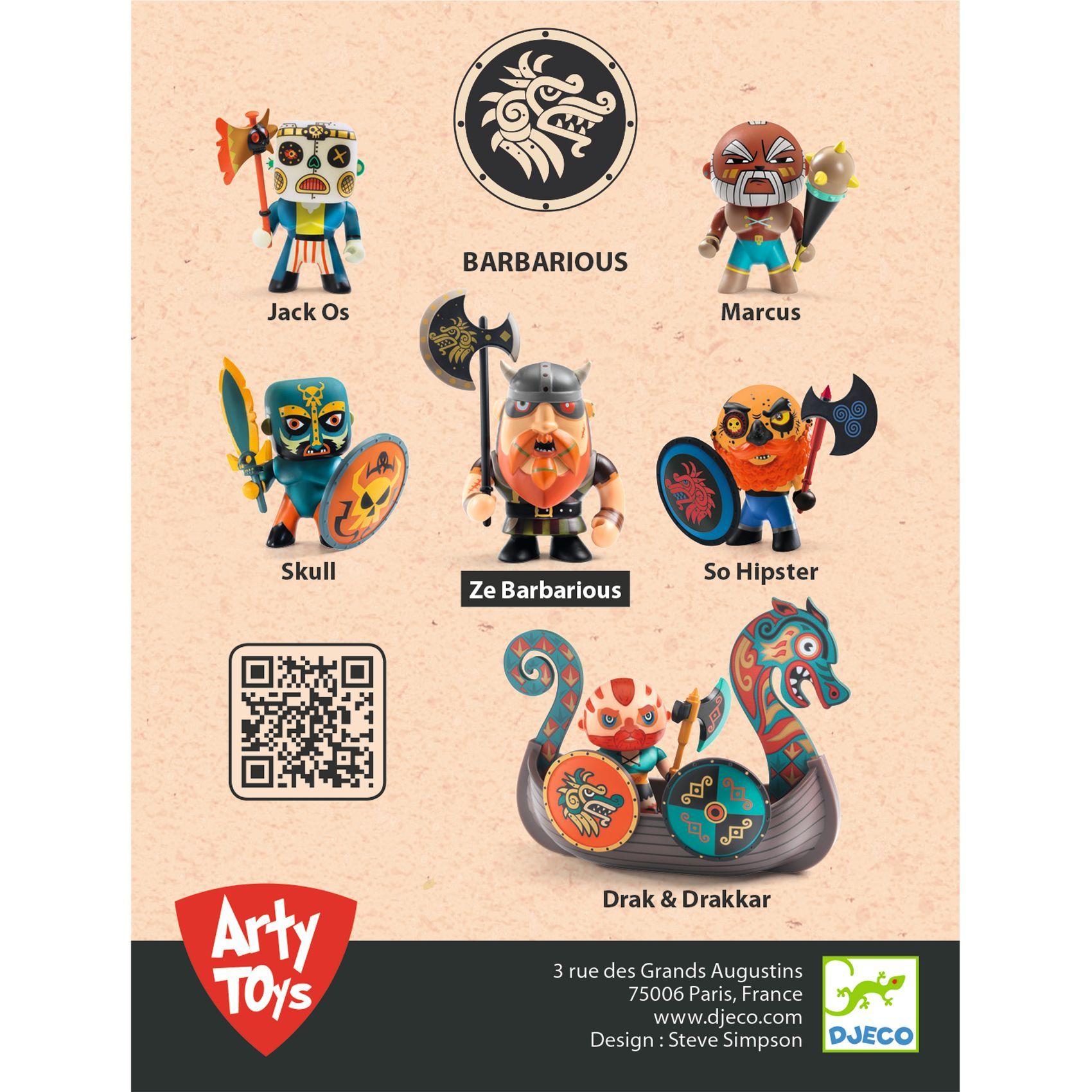 3070900068506-djeco-arty-toys-ze-barbarious--figurine-viking-articulee-des-4-ans